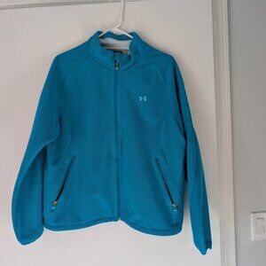Under Armour Blue Women's Large warm up type jacket